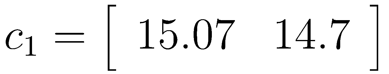 centroide c1 en la iteración 2