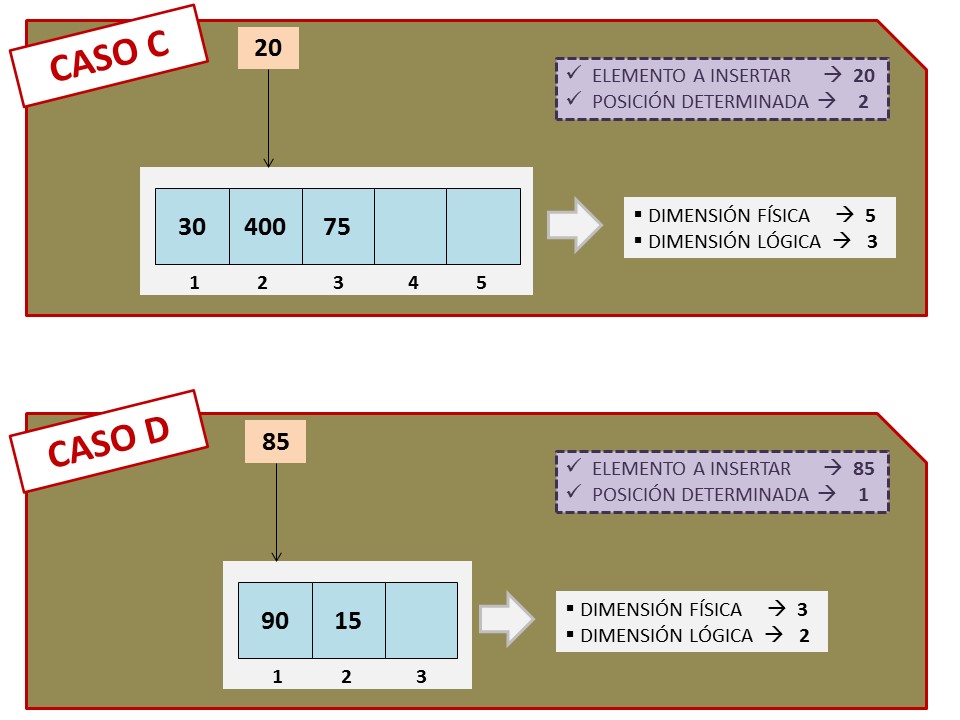 CASOS C y D